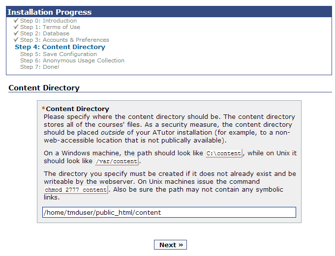 aTutor Manual Installation